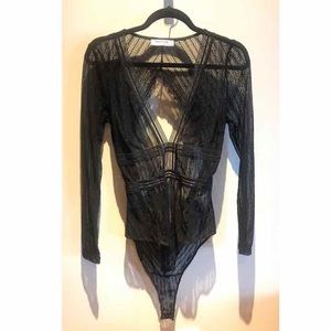 Black Lace Bodysuit